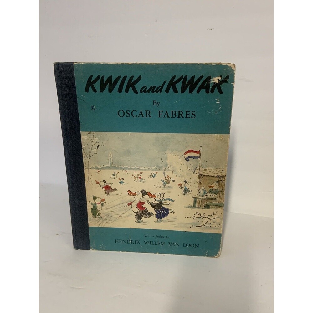Oscar Fabres / Kwik and Kwak 1st Edition 1942 WW2 Nazi Duck